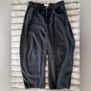 We The Free Good Luck Mid-Rise Barrel Jeans
| Black | Size 27T